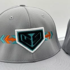 GS Sports GS Crest Native Design PTS20 Hat - Grey HEADWEAR