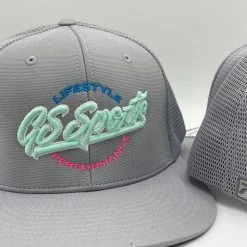 GS Sports Lifestyle PTS20M Hat - Grey With Matte Mint