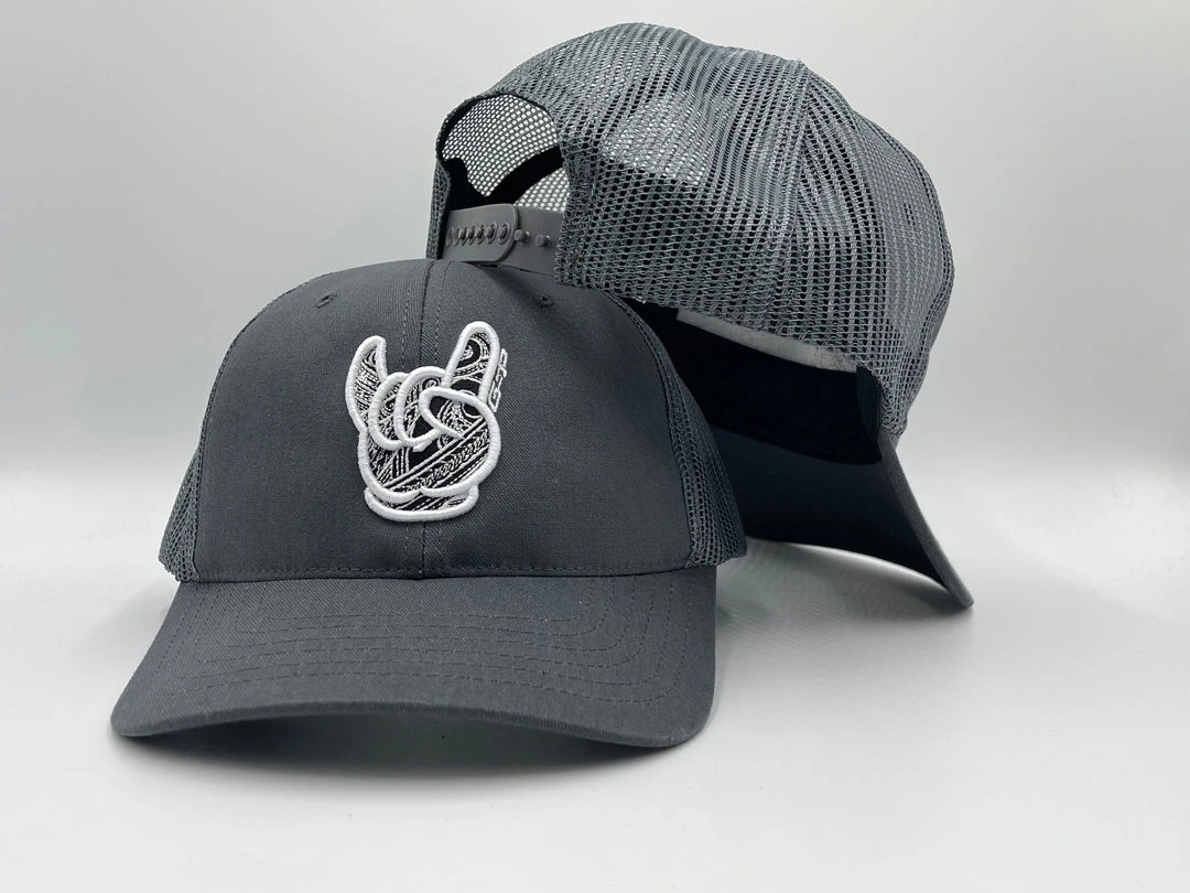 GS Sports GSP Rock On Snapback Hat - Charcoal 1 GS Sports GSP Rock On Snapback Hat - Charcoal