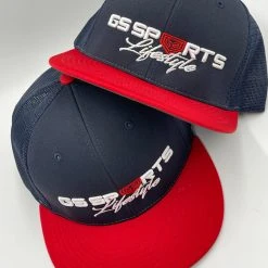 GS Sports Lifestyle Wordmark PTS20 Hat - Navy / Red HEADWEAR 5 GS Sports Lifestyle Wordmark PTS20 Hat - Navy / Red HEADWEAR