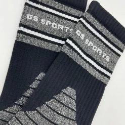 GS Sports Crew Socks - Charcoal Heather APPAREL