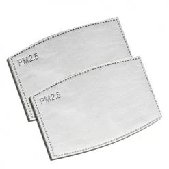 GS Sports PM2.5 Filter 2 Pack For GS Masks With Filter Pocket