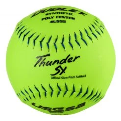 Dudley 12" USSSA PRO M Slowpitch Softball (Dozen) 4U555 - Synthetic