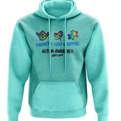 GS Sports GSP Kindness Love Support Autism Awareness Hoodie APPAREL