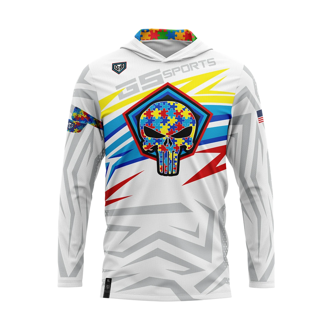 GS Sports 2022 Autism Awareness Punisher Collection BUY-IN (Customizable) 12 GS Sports 2022 Autism Awareness Punisher Collection BUY-IN (Customizable)
