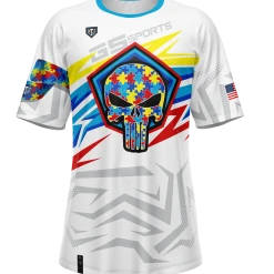 GS Sports 2022 Autism Awareness Punisher Collection BUY-IN (Customizable) 19 GS Sports 2022 Autism Awareness Punisher Collection BUY-IN (Customizable)