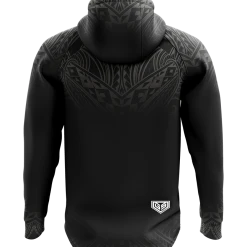 APPAREL GS Sports Fleece Scuba Neck Hoodie - GSP Black Tribal