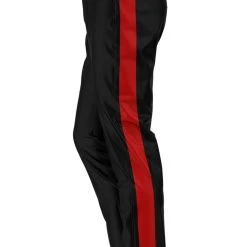 APPAREL GS Sports Softball Pants - Black With Red Panels