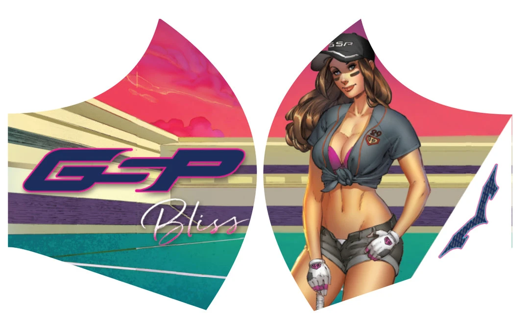 GS Sports MASKS GSP Dual Layer Mask With Filter Pocket - Monsta GS Bliss 2 GS Sports MASKS GSP Dual Layer Mask With Filter Pocket - Monsta GS Bliss