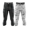APPAREL GS Sports Men's 3/4 Compression Tights Camo Collection
