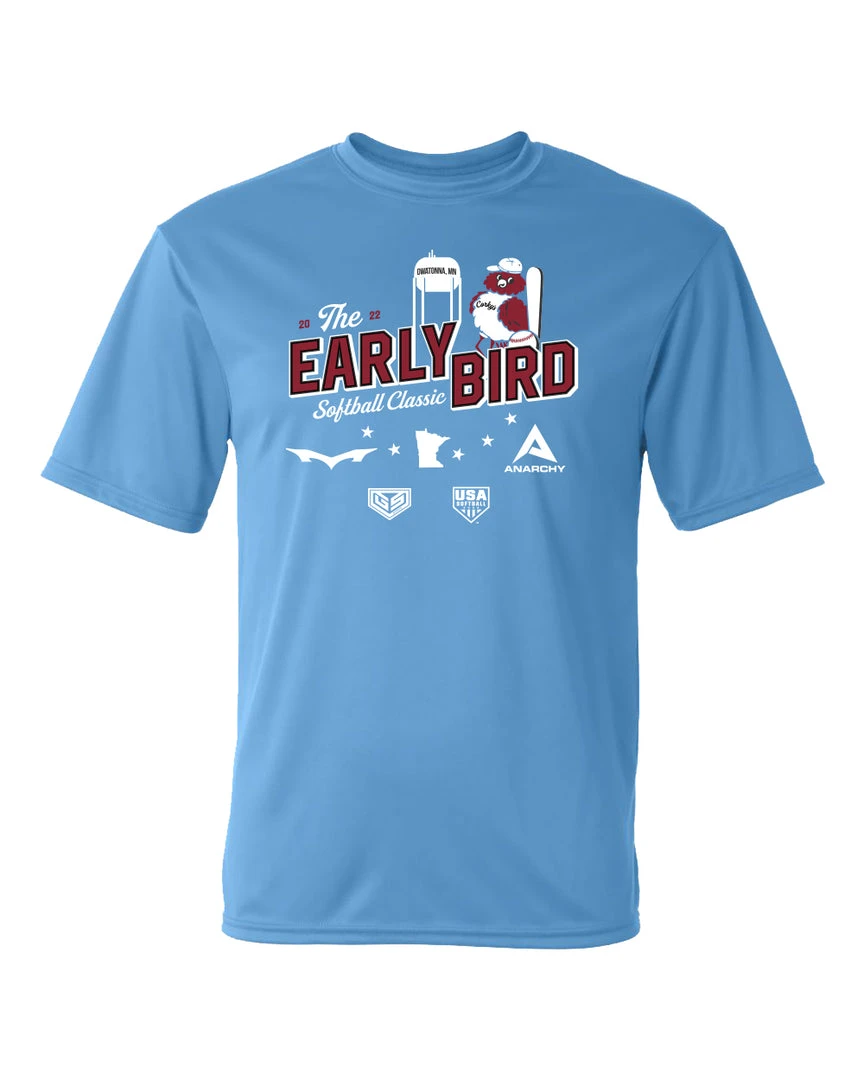 GS Sports Corky's Early Bird Official Gear Corky's Early Bird Official Fan Gear - Dri Fit 1 GS Sports Corky's Early Bird Official Gear Corky's Early Bird Official Fan Gear - Dri Fit