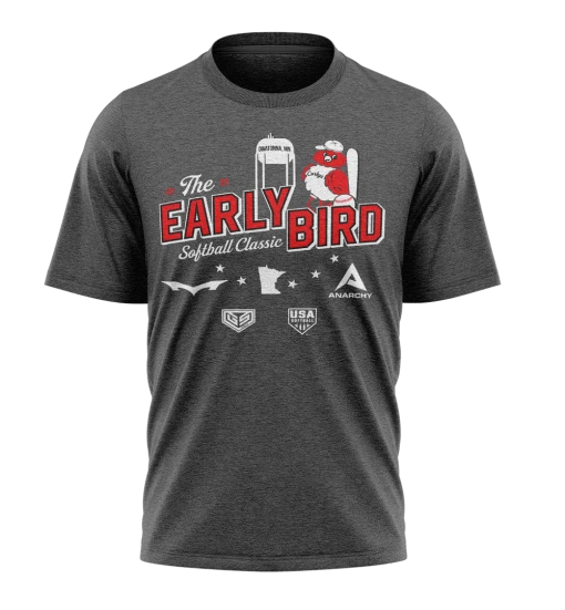 GS Sports Corky's Early Bird Official Fan Gear -Short Sleeve Tee 1 GS Sports Corky's Early Bird Official Fan Gear -Short Sleeve Tee