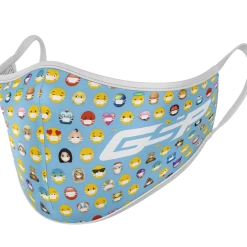 GS Sports MASKS GSP Dual Layer Mask With Filter Pocket - Emoji