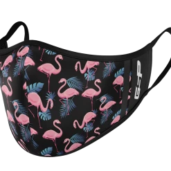 GS Sports GSP Dual Layer Mask With Filter Pocket - Flamingos MASKS