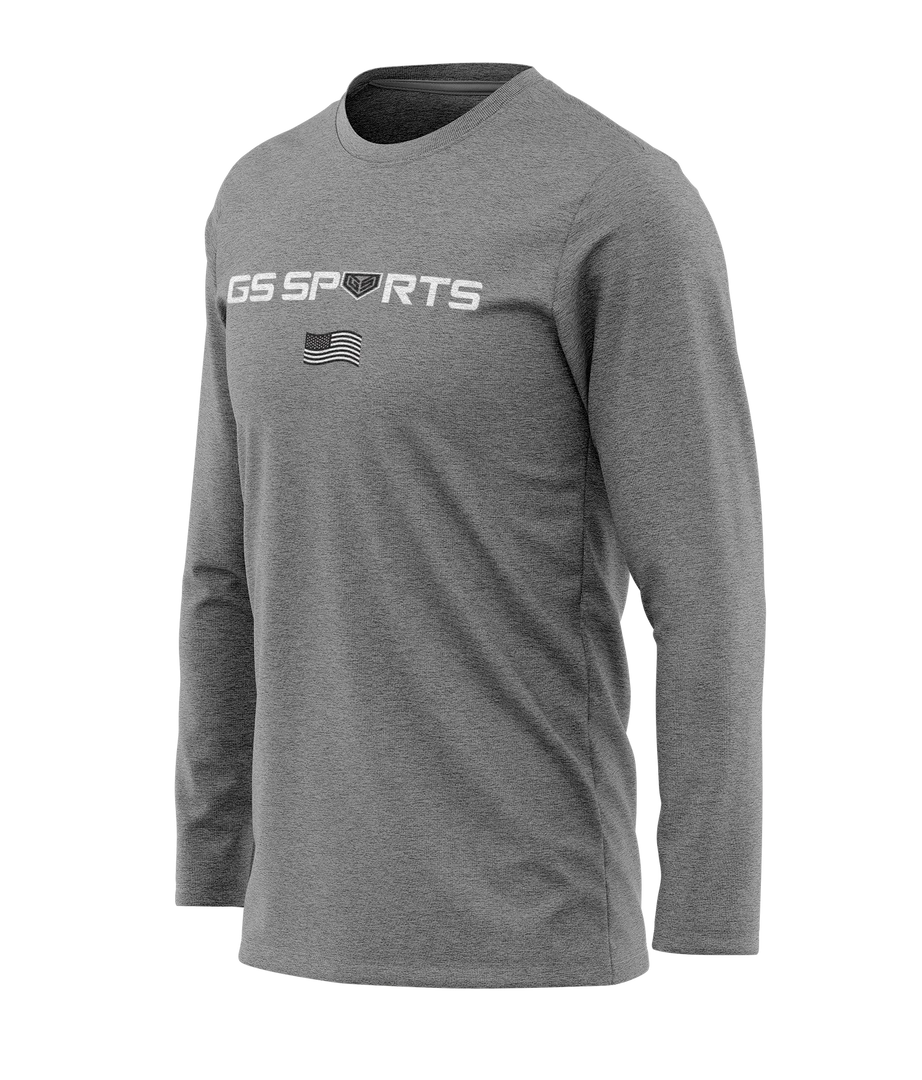 APPAREL GS Sports Crest Wordmark Long Sleeve Tee 3 APPAREL GS Sports Crest Wordmark Long Sleeve Tee