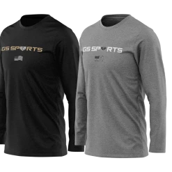 APPAREL GS Sports Crest Wordmark Long Sleeve Tee