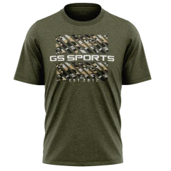 GS Sports Striped Camo Tee