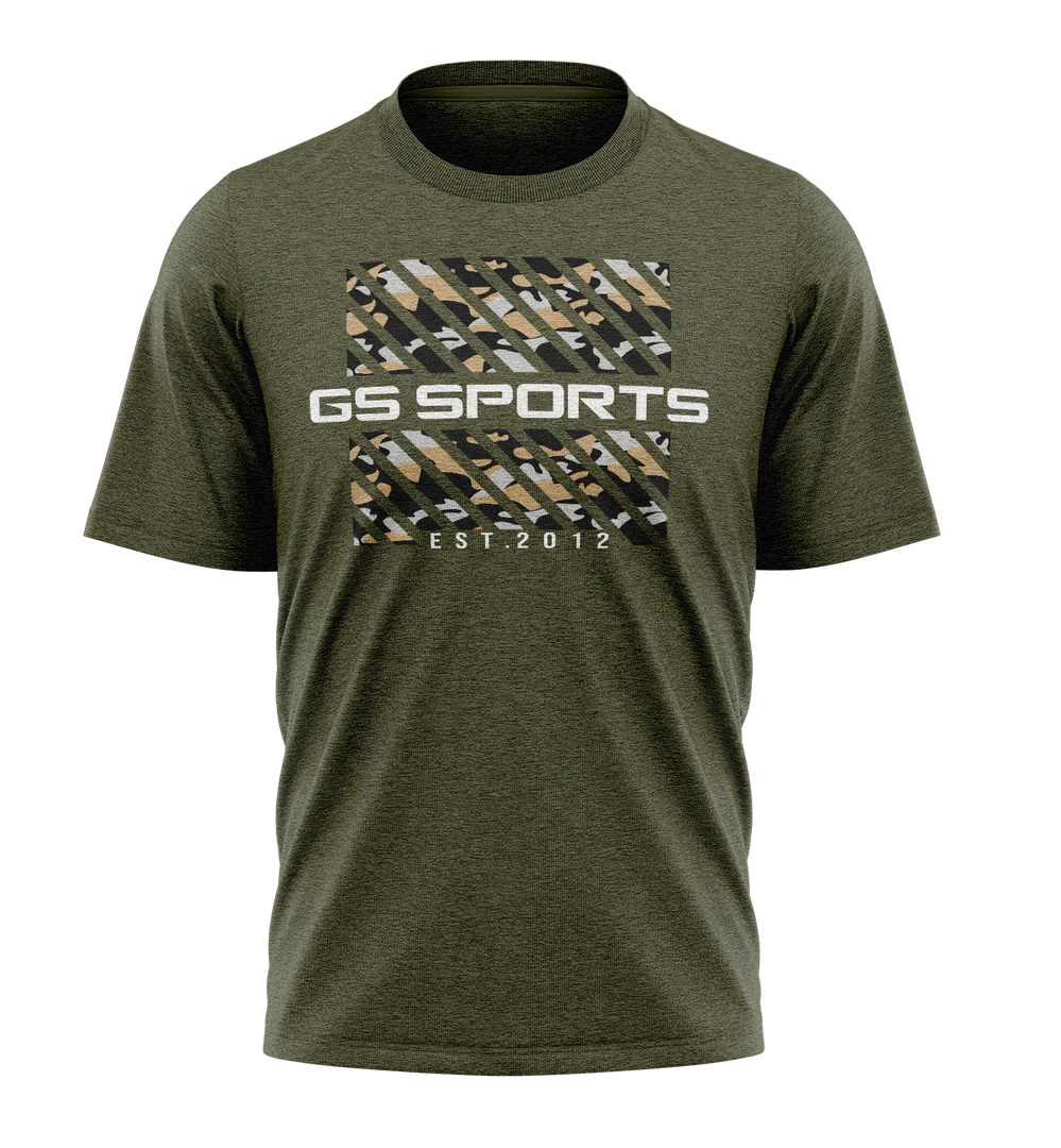 GS Sports Striped Camo Tee 2 GS Sports Striped Camo Tee