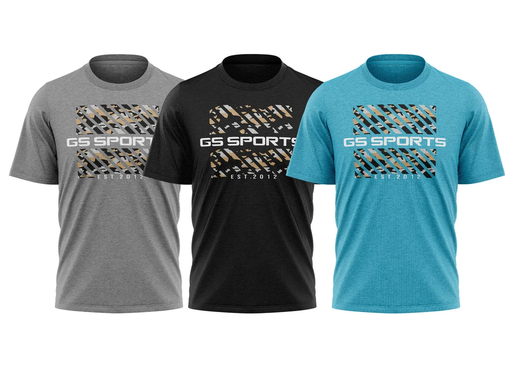 GS Sports Striped Camo Tee 1 GS Sports Striped Camo Tee