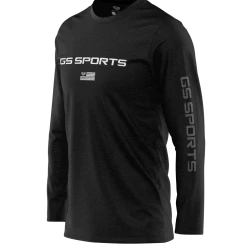 APPAREL GS Sports Wordmark Long Sleeve Tee 9 APPAREL GS Sports Wordmark Long Sleeve Tee