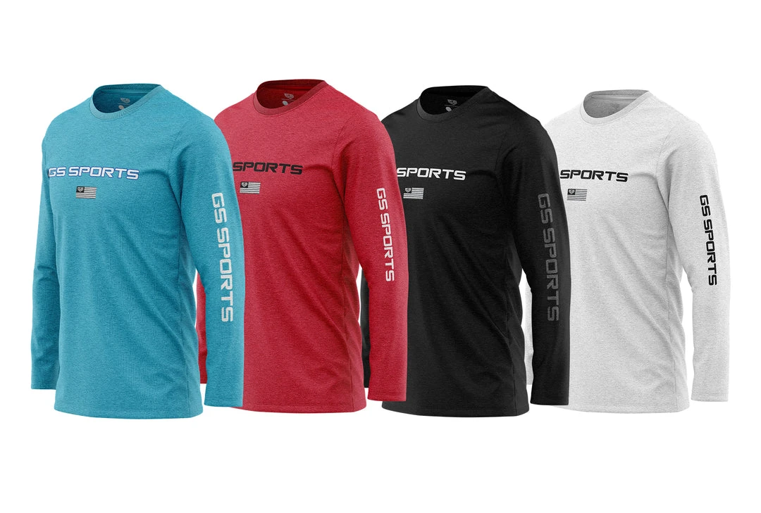 APPAREL GS Sports Wordmark Long Sleeve Tee 1 APPAREL GS Sports Wordmark Long Sleeve Tee