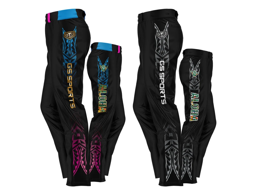 GS Sports Tribal Polynesian Softball Pants APPAREL 1 GS Sports Tribal Polynesian Softball Pants APPAREL