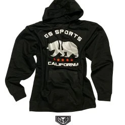 GS Sports California Bear Fleece Hoodie (3D Print Collection) APPAREL