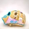 GS Sports Pro Series 11.25" I-Web Baseball Ball Glove - Pastel Tie Dye Snakeskin / Blonde Ball Gloves
