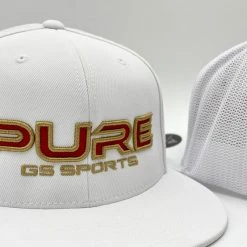 GS Sports Pure RoTK Flatbill Hat - White