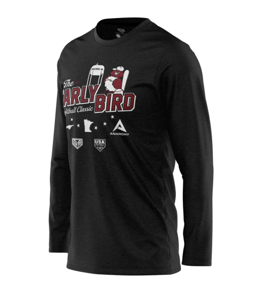 GS Sports Corky's Early Bird Official Fan Gear - Long Sleeve Tee Corky's Early Bird Official Gear 3 GS Sports Corky's Early Bird Official Fan Gear - Long Sleeve Tee Corky's Early Bird Official Gear