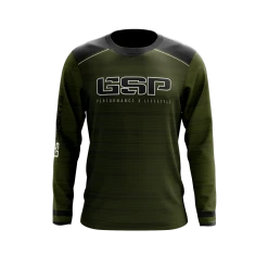 GS Sports GSP Tonal Long Sleeve Jersey (full Mesh!!) APPAREL
