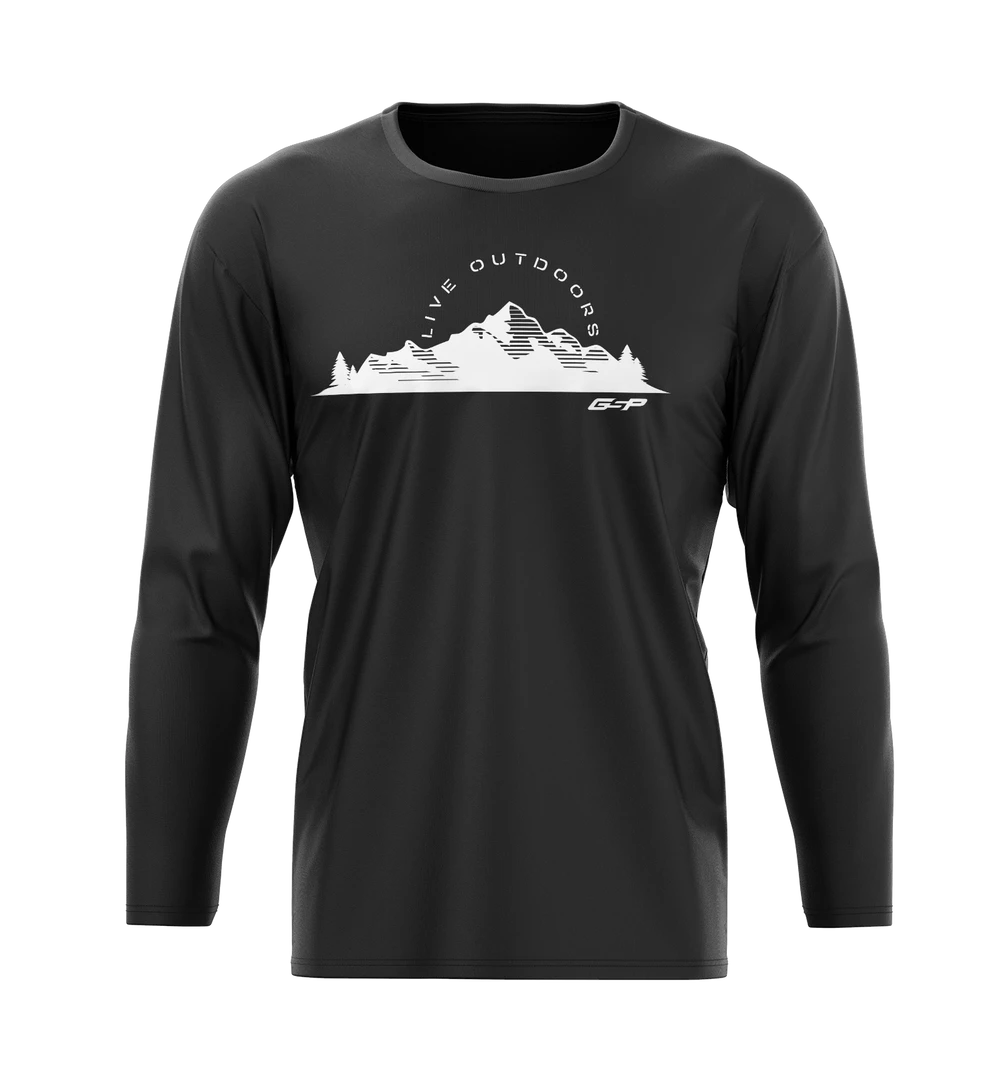 GSP Outdoors Outdoor Lifestyle GSP Live Outdoors Long Sleeve Tee 2 GSP Outdoors Outdoor Lifestyle GSP Live Outdoors Long Sleeve Tee