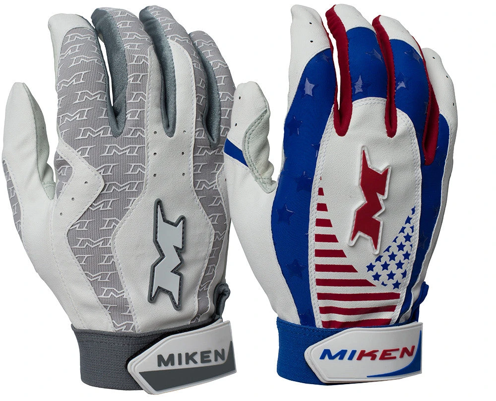 Miken Pro Batting Gloves 1 Miken Pro Batting Gloves