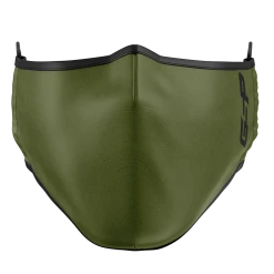 GS Sports GSP Dual Layer With Filter Pocket Mask (Overhead Dual Straps) - Army Green