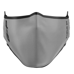 GS Sports GSP Dual Layer With Filter Pocket Mask (Overhead Dual Straps) - Grey (Available In Youth)