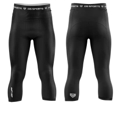 APPAREL GS Sports Men's 3/4 Compression Tights 5 APPAREL GS Sports Men's 3/4 Compression Tights