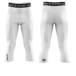 APPAREL GS Sports Men's 3/4 Compression Tights