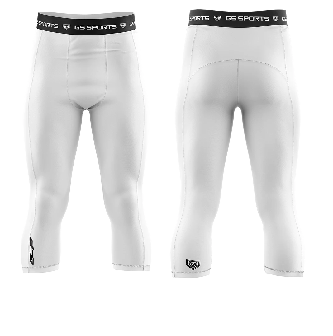 APPAREL GS Sports Men's 3/4 Compression Tights 2 APPAREL GS Sports Men's 3/4 Compression Tights