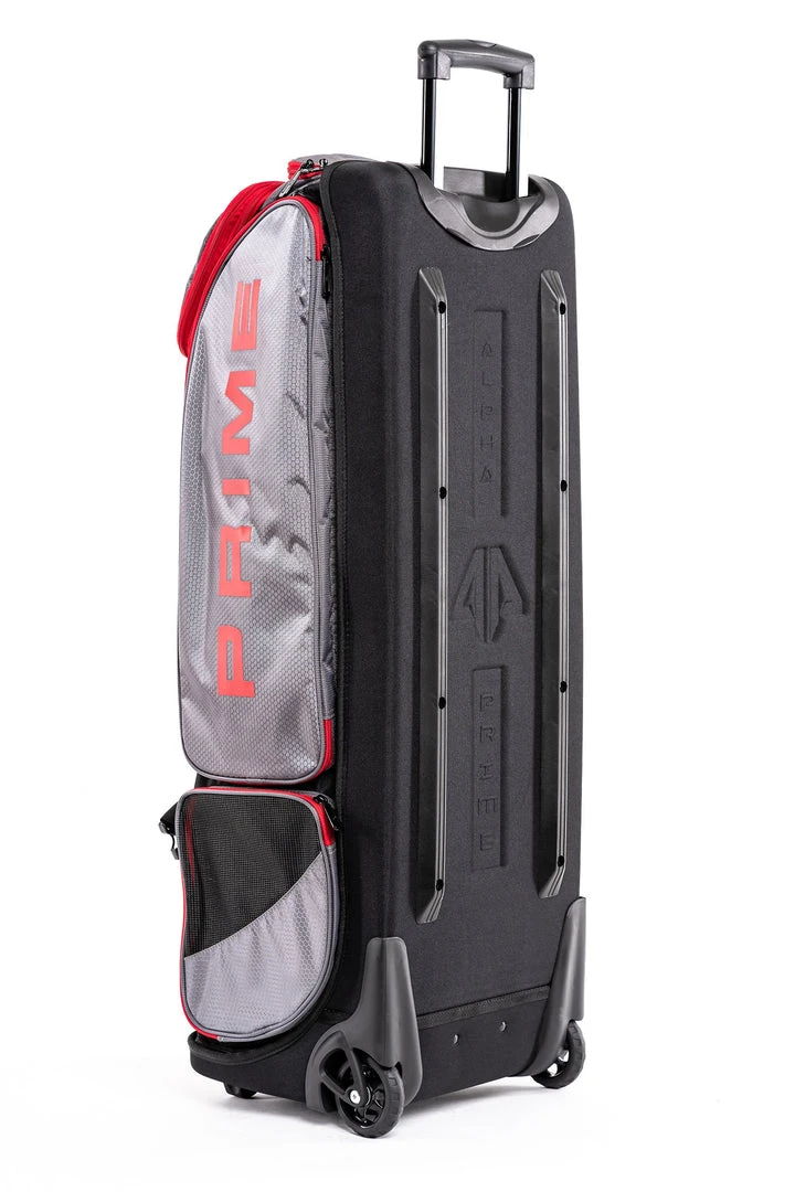 Alpha Prime Roller Bag - Grey/Red Wheeled Roller Bags 2 Alpha Prime Roller Bag - Grey/Red Wheeled Roller Bags