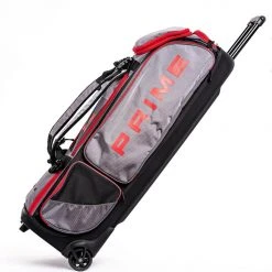 Alpha Prime Roller Bag - Grey/Red Wheeled Roller Bags 15 Alpha Prime Roller Bag - Grey/Red Wheeled Roller Bags