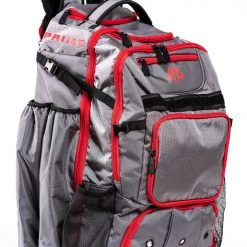 Backpacks Alpha Prime Series II Roller Bat Backpack - Grey / Red