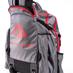 Backpacks Alpha Prime Series II Roller Bat Backpack - Grey / Red