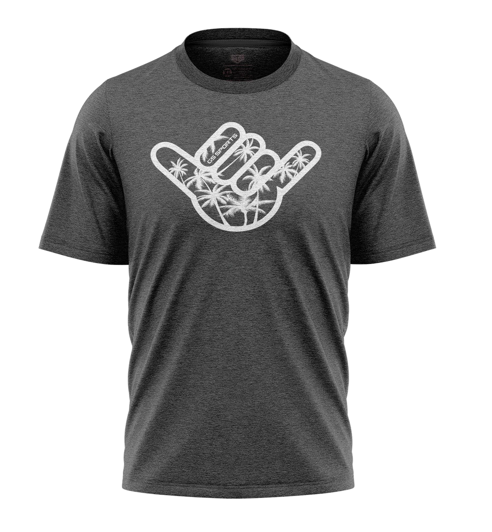 GS Sports APPAREL 2021 GSP Palm Tree Shaka Tee 2 GS Sports APPAREL 2021 GSP Palm Tree Shaka Tee