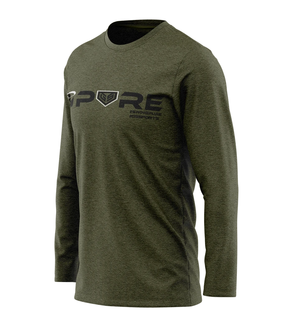 APPAREL Pure GS Sports #hashtag Long Sleeve Tee 2 APPAREL Pure GS Sports #hashtag Long Sleeve Tee