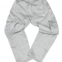 GS Sports Pro Series V3 Cargo Fleece Pants - Heather Grey GS Sports Collection