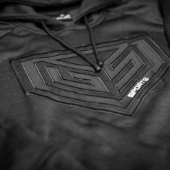 APPAREL GS Sports Pro Series Tackle Twill Fleece Hoodie - Blackout