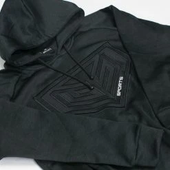 APPAREL GS Sports Pro Series Tackle Twill Fleece Hoodie - Blackout