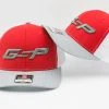 HEADWEAR GS Sports GSP Snapback Hat - Red / White / Heather With Grey GSP