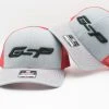 GS Sports GSP Snapback Hat - Heather / Red With Black GSP