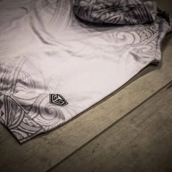 GS Sports Fleece Scuba Neck Hoodie - GSP White Tribal 7 GS Sports Fleece Scuba Neck Hoodie - GSP White Tribal